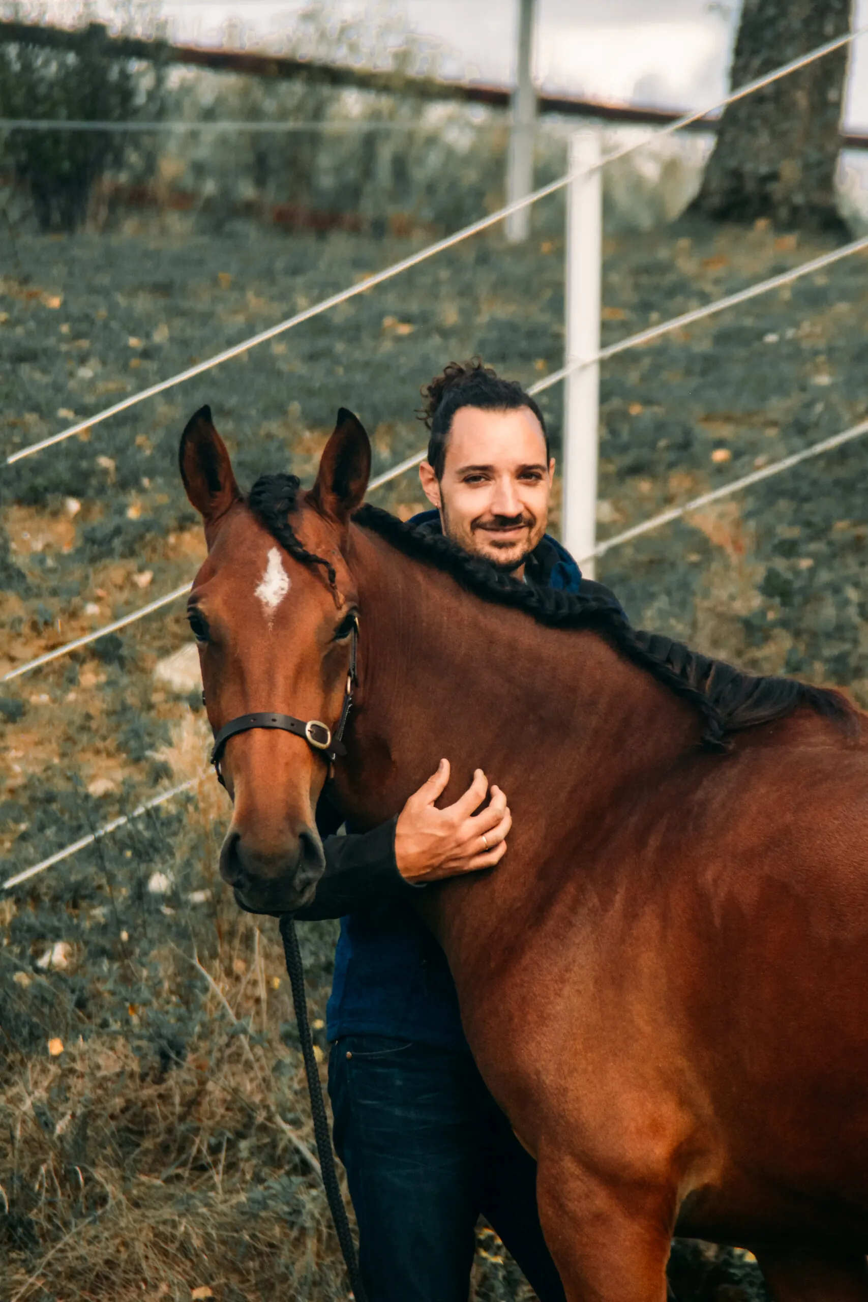Rémy Serre, associé de l'élevage de Groboz